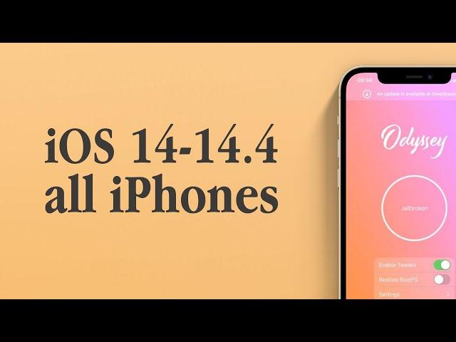 NO PC iOS 14 - 14.4 Jailbreak for *iPhone 12/11/XS/XR* - HUGE UPDATE!