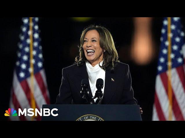 LIVE: Kamala Harris speaks at rally in swing-state Nevada ahead of Election Day