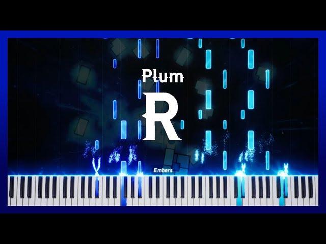 [Game] Plum - R (Expert) [Piano]