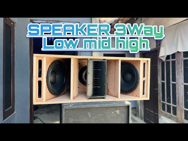 WOWW..!! Begini Suara Speaker Rakitan 3Way By Fredy Audio