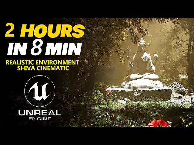 How to make realistic environment in unreal engine | lord shiva | speed level design