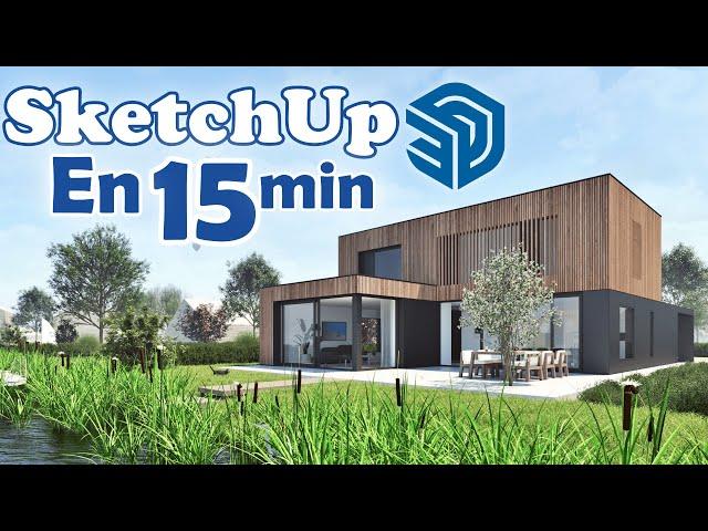 Aprende SketchUp PRO en 15 minutos | SketchUp básico 2022 para principiantes