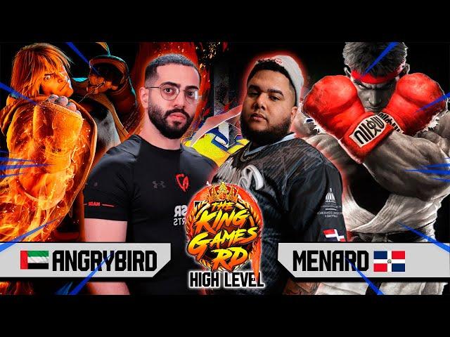  SF6 | MENARD (ryu) vs. ANGRYBIRD (ken) | Epic High-Level Showdown  Street Fighter 6