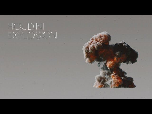 Houdini Explosion Tutorial using Axiom Solver - Houdini 20