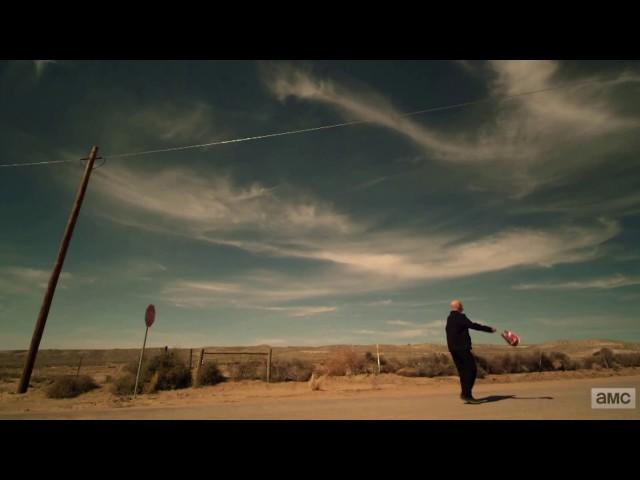 Better Call Saul - Mike plays with shoes