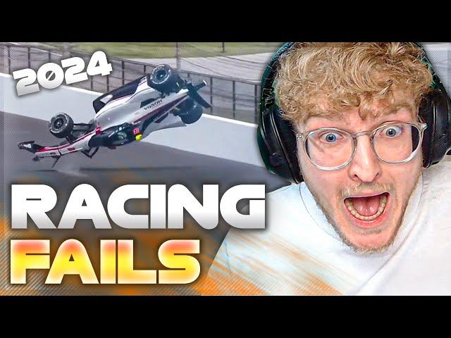 Die KRASSESTEN RACING Fails 2024!  Wie konnte das bitte PASSIEREN?? | CutterLukas