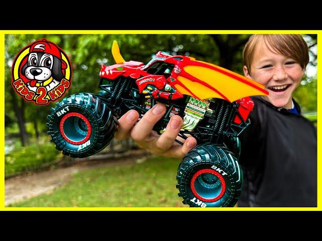 The ULTIMATE DRAGONOID COMPILATION Of Monster Jam Toys