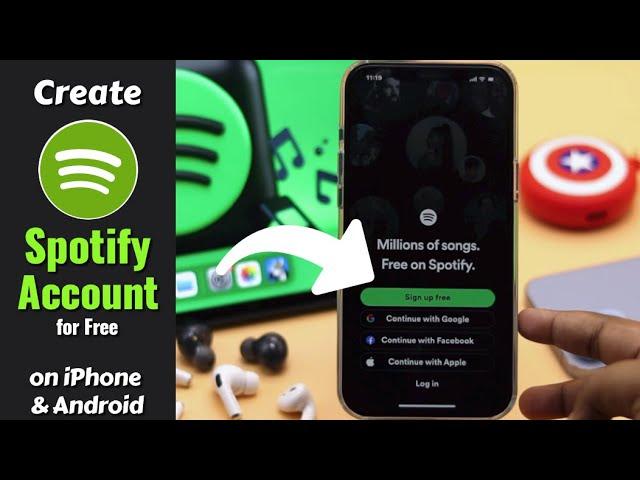 Create a FREE Spotify Account on iPhone & Android (2022)