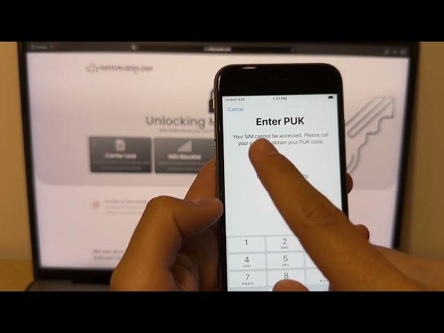 Remove the PUK and PIN Lock within minutes without Software