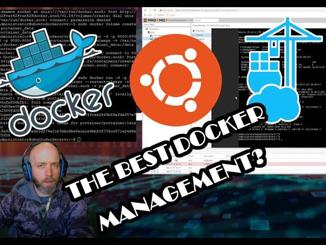 Docker and Portainer. The best docker management GUI.