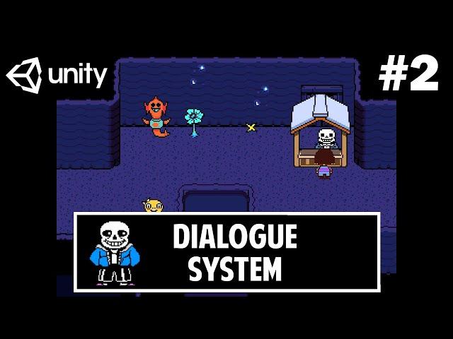 Undertale DIALOGUE in Unity (Episode 2)