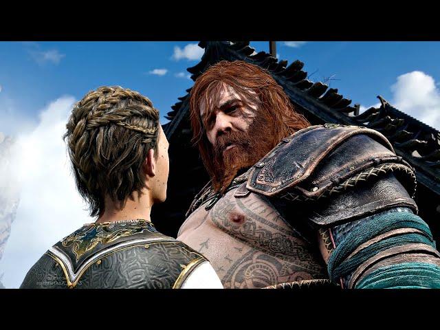 All THOR Scenes + Secret Cutscenes - God of War Ragnarok PS5 (4K 60FPS)