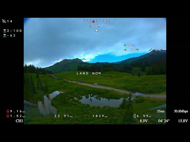 Crested Butte Rustler's Trailhead Long Range FPV and Commentary