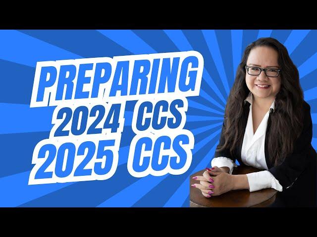 PREPARING FOR THE 2024 or 2025 CCS MEDICAL CODING EXAM