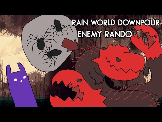 Enemy Randomizer is Funny | Rain World Downpour