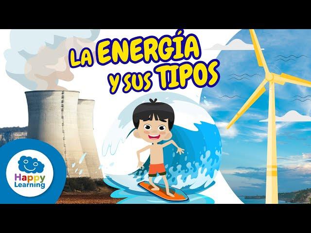 Energía para Niños : Qué Es, Tipos y Ejemplos Fáciles | @HappyLearningES