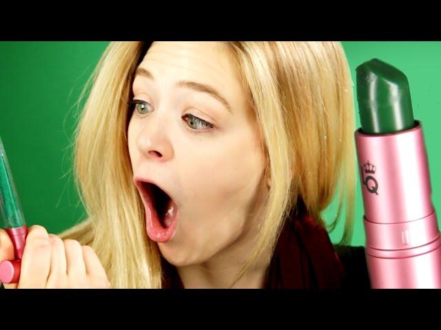 Women Try Color-Changing Makeup