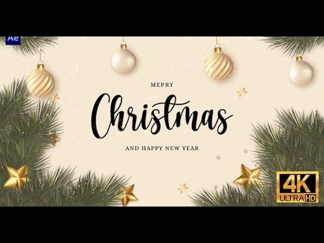 Christmas | New Year Slideshow 2023 | After Effects template - Envato elements