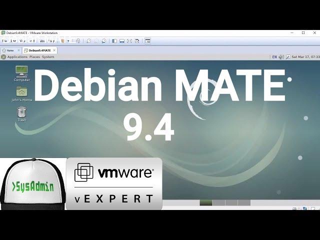 How to Install Debian 9.4 MATE + VMware Tools + Review on VMware Workstation [2018]