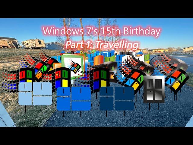 Windows 7's 15th Birthday | Part 1: Travelling