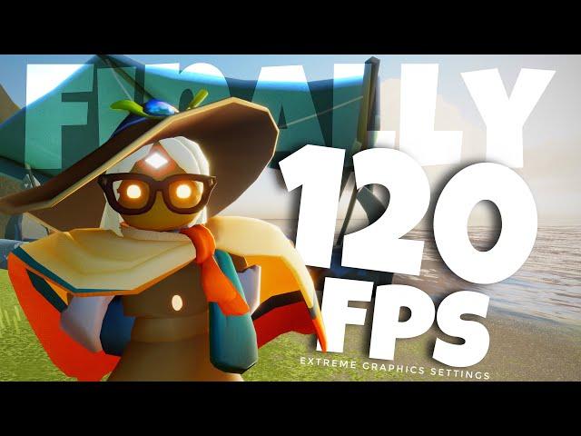 FINALLY! 120 fps  High Definition Graphics Settings - Skybeta | Sky Cotl | Noob Mode