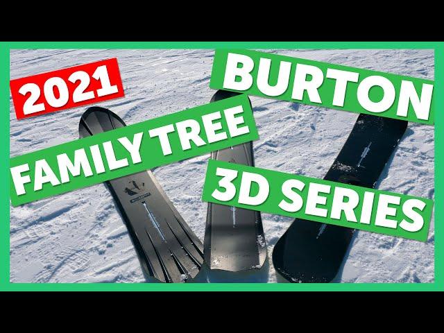 2021 Burton Family Tree 3D Snowboard Series Sneak Peek