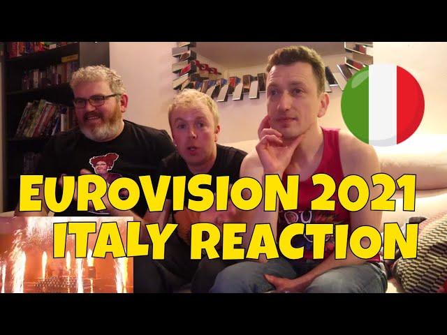 EUROVISION 2021 WINNER - ITALY - Måneskin - Zitti E Buoni - REACTION