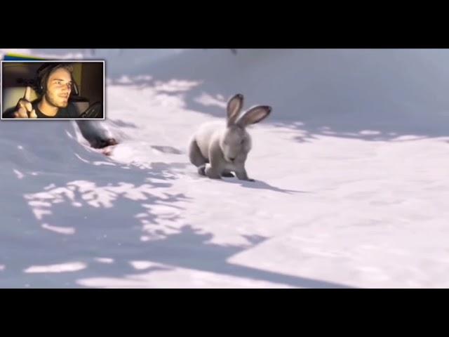 PewDiePie laughs at Rabbit in The Last of Us