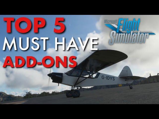 MUST HAVE FREE ADDONS For Microsoft Flight Simulator | FS2020 Top 5 Mods