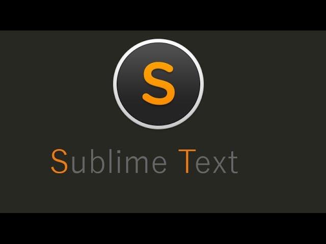 Установка плагинов в текстовом редакторе Sublime Text 3, Установка Package Control для Sublime Text