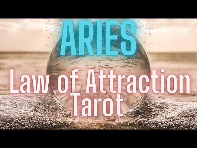 ARIES Tarot Law of Attraction~Money & Love Readings~️️