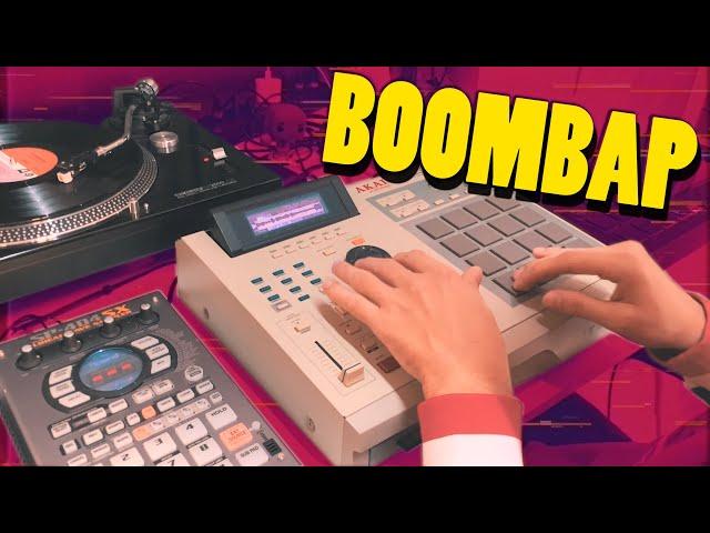 Making a classic Hip-Hop Beat  MPC 2000XL  Lofi Boom Bap