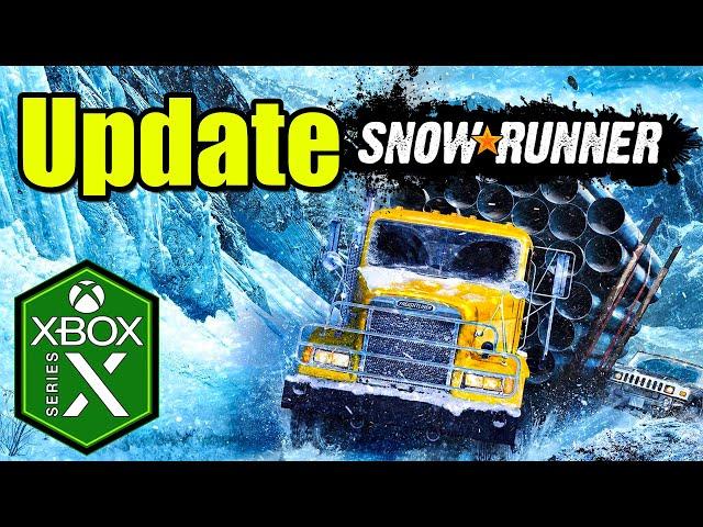Snowrunner Xbox Series X Gameplay [Optimized] [Xbox Game Pass]