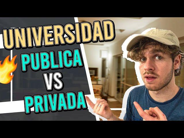 UNIVERSIDAD PÚBLICA vs PRIVADA   Sabías ESTO? 