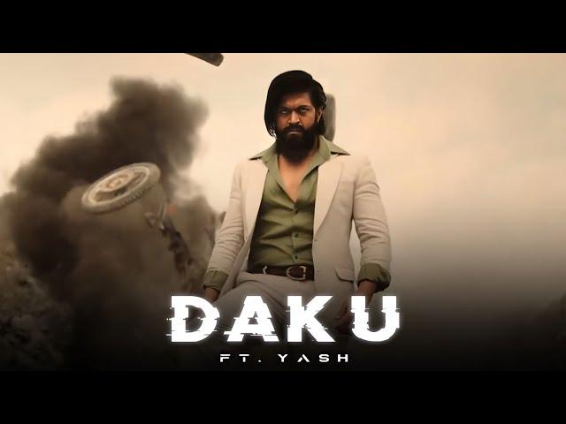 YASH - DAKU EDIT | Rocky Attitude Status | ft. Yash Edit | Daku Song Edit | DK TECH EDITS