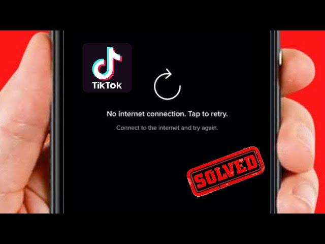 No Internet Connection Tap to Retry TikTok iPhone | How to Fix No Internet Connection in TikTok