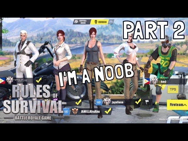 PRETENDING TO BE A NOOB IN RULES OF SURVIVAL #2 - Rules of Survival (Tagalog)