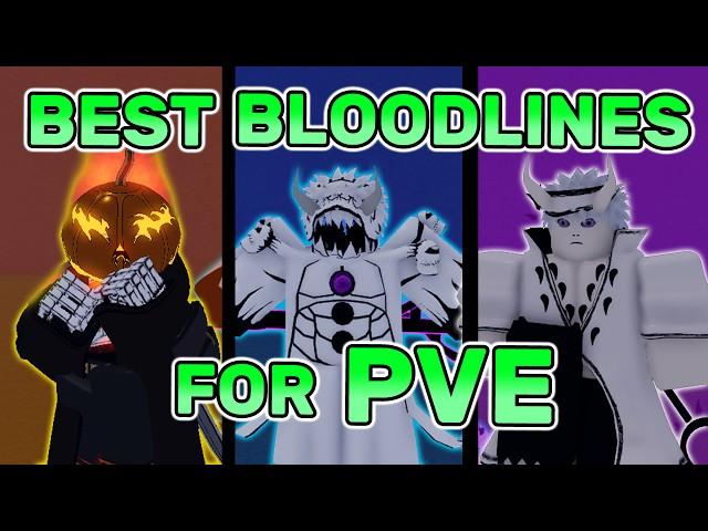 *BEST* 10 BLOODLINES FOR PVE (Humanoid Bosses) | Shindo Life