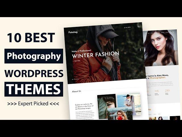 10 Best Photography WordPress Themes for Photographers | Top  Photography Website Themes 2023