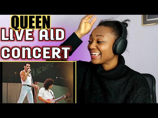 *BEST CONCERT EVER?!!* Queen live aid 1985 full concert reaction