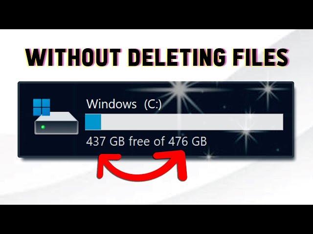 Best way to Clean C Drive in Windows PC [ Symbolic Link Tutorial ]