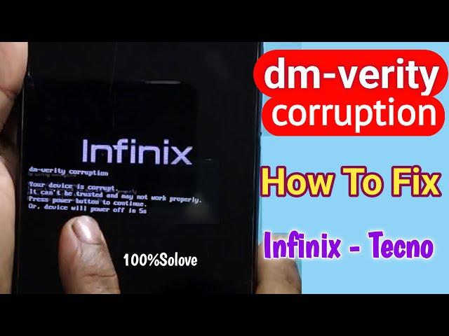 infinix mobile dm-verity corruption How To Fix | infinix dm-verity corruption | dm-verity corruption