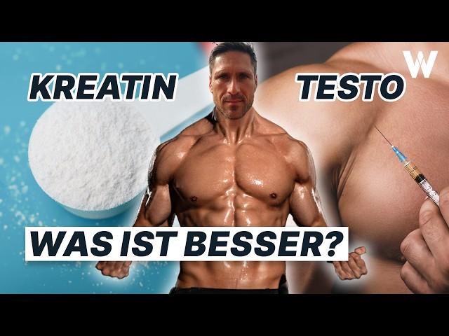 Creatine vs. testosterone: Which is better for building muscle?