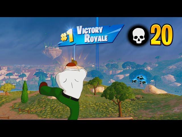 High Kill Solo Ranked Win Gameplay (Fortnite Chapter 5 Season 1)