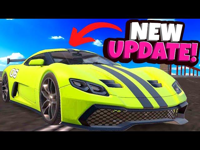 The NEW Supercar Is AMAZING in this BeamNG Drive Style Mobile Game! (FlexicX)