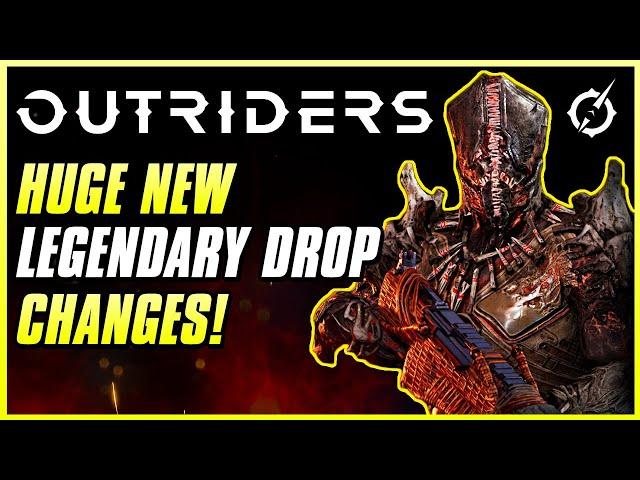 NEW PATCH MAKES LEGENDARY FARMING EASY! | Outriders Update Overview | Patch Notes