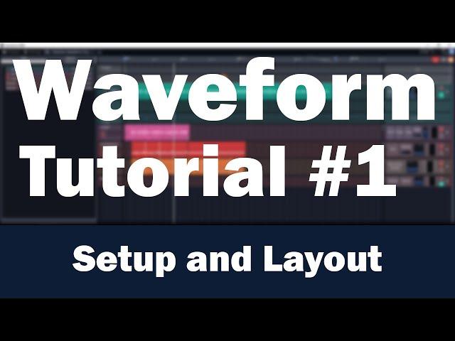 Tracktion Waveform Tutorial (Part 1) – Installation and Getting Started