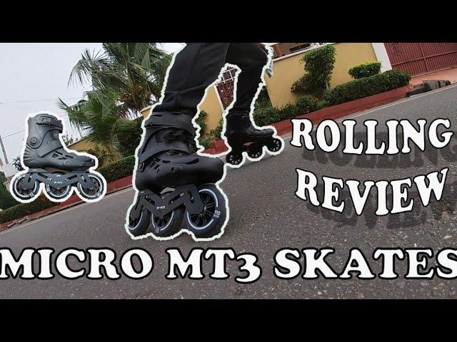 MICRO MT3 SKATES ROLLING REVIEW & FIRST IMPRESSIONS