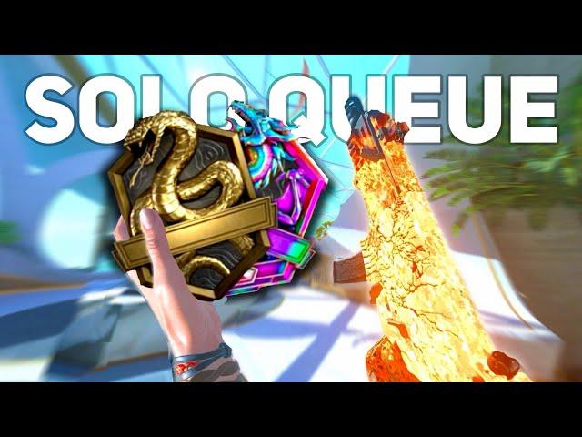 How I SOLO QUEUED to Iridescent - BRONZE