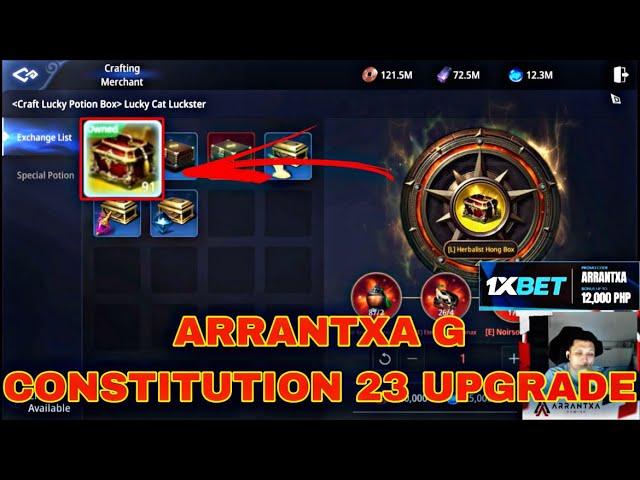 MIR4-ARRANTXA G CONSTITUTION 23 UPGRADE | TOP 1 TAOIST GLOBAL | FAMOUS FAMILY